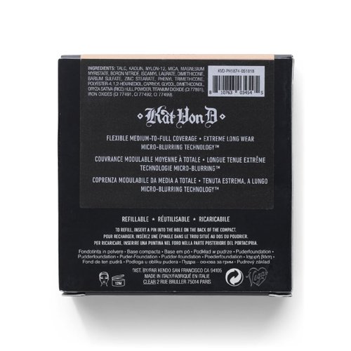 Kat Von D Lock-It Powder Foundation Tan 165