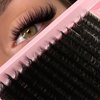 C Curl Lash Clusters Extensions - 280 Pcs of 100D Fluffy Wispy Individual Eye Lashes, DIY Home Makeup Lash Extension Kit for Self Application (9-20MM) Mix