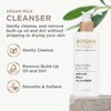 Argan Magic Hydrates & Calms Argan Milk Cleanser - Gently Cleanses and Removes Built-Up Oil and Dirt | Hydrates, Calms, and Soothes | Paraben Free, Cruelty Free, Made in USA (8 Fl Oz)