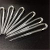 8pcs/lot Size #13 Preformed BTE Earmold Hearing Aid Tubes (3.2 * 2mm with metal tube lock)