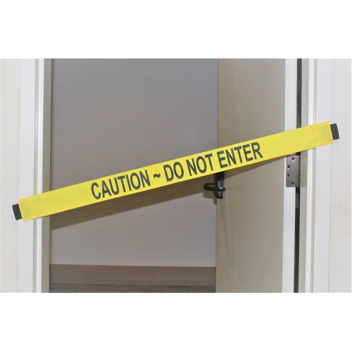 Safety Signs with Magnetic Ends (CAUTION DO NOT ENTER)