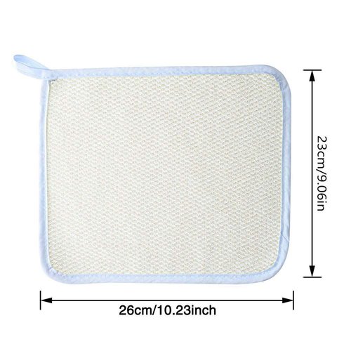 6 Pack Exfoliating Face Body Wash Cloth Towel, Soft-Weave Scrub Towel Cloth Beauty Skin Home Massage Bath Cloth for Skin Care, Shower Scrubber