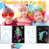 pigipigi Art Craft Activity for Kids: Fun Foil Princess & Dinosaur DIY Toy Kit, No Mess Creative Travel Supply Set, Idea Gift for Girl Boy Children 3 4 5 6 7 8 9 Year Old