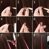 SARLA Feather Hair Extensions Kit Synthetic 16 Inch 100 Pcs I-tip Hair Feathers for Girls Women 10 Mixed Colors with Plier Hook Beads Heat Friendly Fiber