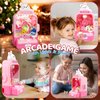 Rmischolar Claw Machine for Kids, Bunny Toy Glowing Arcade Game with LED Lights & Sound, Mini Vending Machines Candy Grabber Prize Dispenser with Mini Plush Dolls, Home Party Christmas Birthday Gifts