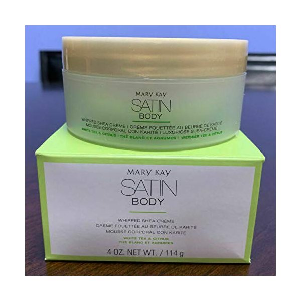 Satin Body White Tea & Citrus Whipped Shea Creme (4 oz.) Y