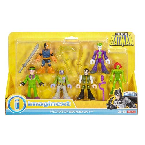 Fisher-Price Imaginext DC Super Friends Villains of Gotham City Action Figure 6-Pack