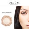 Demure Mineral Make Up (Naked Glow) Eye Shadow, Shimmer Eyeshadow, Loose Powder, Glitter Eyeshadow, Eye Makeup, Professional Makeup