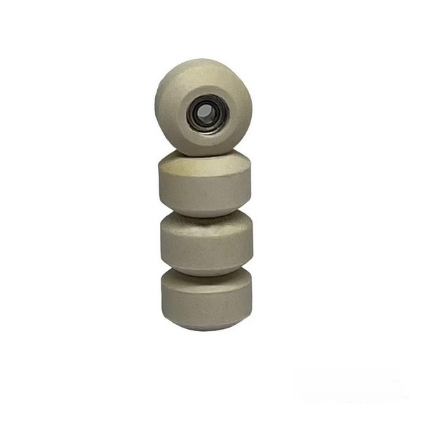 LEEFAI Pro Fingerboard Wheels 65d Ceramic Bearing Wheel -Outdoor and Indoor Fngerboarding Wheel - Size 7.8 * 5.0mm