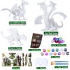 ARTLYMERS Kids Crafts, DIY 3D Dragon Painting Toys with 13 Color Educational Toy Painting Set Paint Your Own Gift Art and Craft Kit for Kids Boys Girls 3 4 5 6 7 8 9 Year Old
