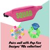 Pop Fizz Designs Bach to the 90s Hair Clip (12 Count, 12 Pieces, 12 units) - 90s Themed Party Favor, Bachelorette Party Supplies