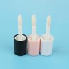 COSIDEA 50pcs 3ml mini lip gloss tubes Bulk Sample size Round Pink lipgloss cotainer pack bottles