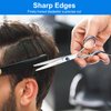 YUQGAOP Hair Cutting Scissors Set, Professional Stainless Cutting Hair Scissors, Barber Hair Cutting Scissors Thinning Shears Sharp Blades Hairdresser Haircut for Women/Men/Kids
