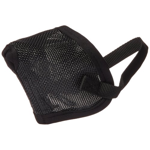 Pro Guard Mesh Dog Muzzle for Short Nose - Flat Faced Dogs, (Pug Muzzle) one Size Fits All