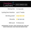Eyelash Extension Glue Extra Strong Professional Lash Glue for Eyelash Extensions - Drys in 1-2s with 6-7 Week Retention by Existing Beauty Lashes 5ml