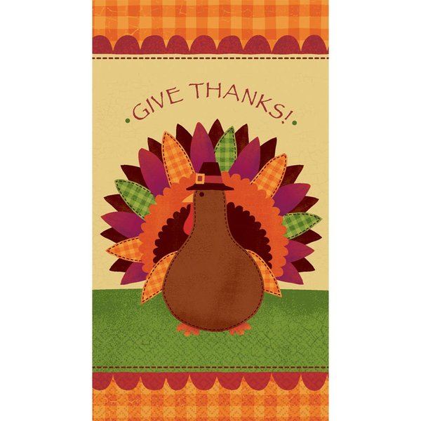 Turkey Dinner Paper Guest Towels, 16 Pack