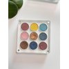 UDTIP New Empty Acrylic DIY Your Own Magnetic Eyeshadow Palette All Transparent Elegant Eye Shadow Makeup Palette Make-up mixing palettes sold empty 26mm*9 holes