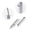 Wired Metal Door Window Magnetic Contact Sensor Detector Switch Alarm Home Garage Security Kit