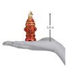 Old World Christmas Ornaments: Fire Hydrant Glass Blown Ornaments for Christmas Tree (36038)