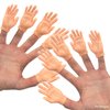 DR DINGUS Finger Hands (10 Pack w/Gift Box) – Premium Rubber Little Tiny Finger Hands – Fun and Realistic Design – Ideal for Puppet Show, Gag Present, Fun for All Kids!