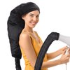 Upgraded Hair Dryer Bonnet Attachment, Extra Long Tube Hooded Styling Cap for Fast Drying, Fits All Head Sizes