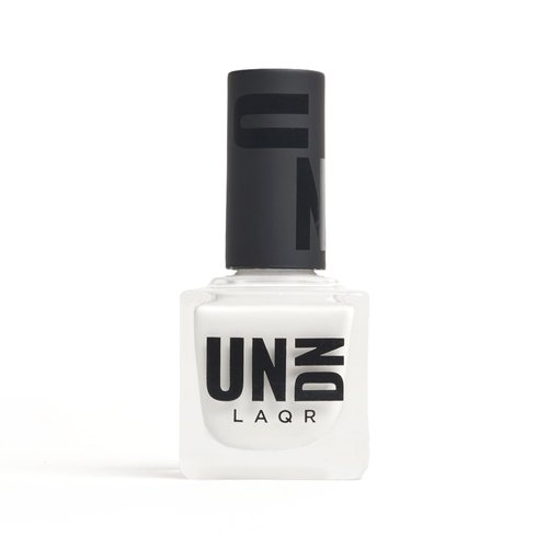 UN/DN Vegan Nail Polish - Blank Canvas - White Nail Polish - Fingernail Polish for Women and Men - Long Lasting, Cruelty Free - 0.5 oz