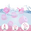 Silicone Tea Set, Silicone Tea Party Set, Pretend Play Tea Party Set for Girls, Food Grade Kids Kitchen Tea Set Accessories for Party (Pink)