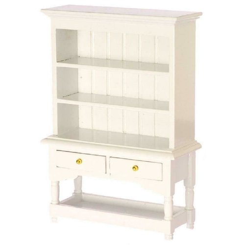Dollhouse Miniature Kitchen Dining Room Furniture Shabby Chic White Dresser