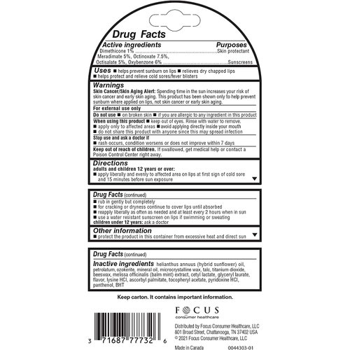 Herpecin L Lip Protectant SPF 30 0.10 oz (Pack of 12)