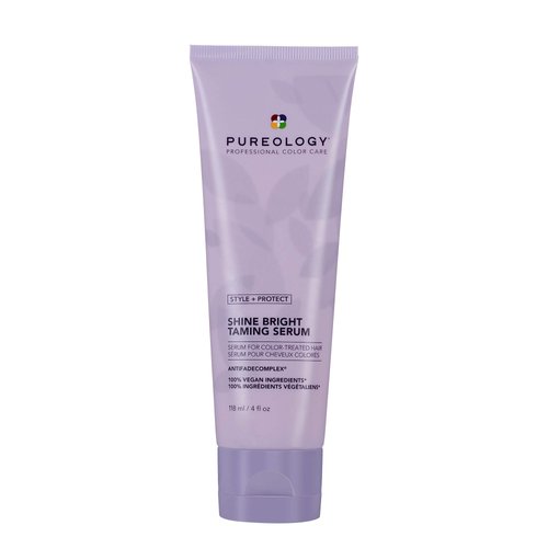 Pureology Style + Protect Shine Bright Taming Serum | For Color-Treated Hair | Shine-Enhancing, S...