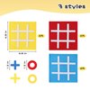 LovesTown 30PCS Tic Tac Toe Board Game, Mini Strategic Board Game for Kids Family Classic Educational Toys Indoor Party Game for Goodie Bag Stuffers Party Favors Gifts