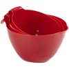 Linden Sweden 3-Piece Mixing Bowl Set, Red