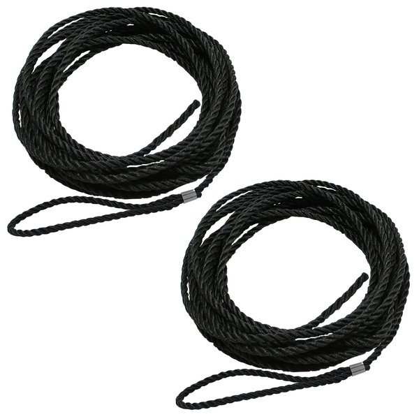 AC30-2 Extension Ladder Rope Replacement Compatible with Werner Extension Ladders, Rope Ladder Replacement for Werner AC30-2 All Extension Ladders Up to 40 Foot with Single Pulley - 2 Pack