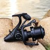 Sougayilang Spinning Fishing Reel 12+1BB Metal Body Smooth Carp Spinning Reels for Saltwater Freshwater Fishing-BE9000
