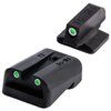 TG TG231K Tritium Glow in the Dark Handgun Pistol Sight for Day & Night Use, Compatible w/ Kimber 1911 Models w/ Fixed Rear Sight, Black