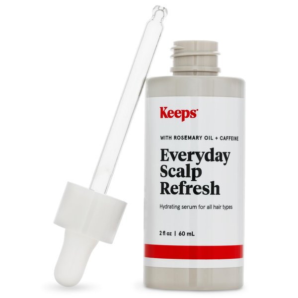 Keeps Everyday Scalp Serum - Hair Serum to Nourish, Condition & Exfoliate the Scalp - Caffeine, Rosemary Oil & Salicylic Acid for Hair Health- Hair Treatment Products for Men & Women
