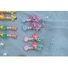 Summer Crystal Enchanted Mermaid & Sea Life Barrette Hair Clips For Girls - Stylish Hair Accessories for Everyday, Birthday and Parties (4Pcs Mermaid Sealife)