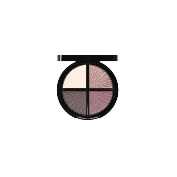 JOLIE. IMPECCABLE ME Signature Eyeshadow Quad Palette W/Mirror Compact - Fashionista