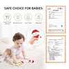 Baby Teething Toys, Silicone Teether for Babies, Soothing Teething Pain Relief, Baby Teethers Chew Toys Christmas Toys Toddlers Gift (Snowman)