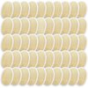 50 Pieces Exfoliating Loofah Pad Body Scrubber Bath Shower Loofah Sponge Pad Natural Exfoliating Scrubber Luffa Brush Close to Skin for Men Women Shower Bath and Spa