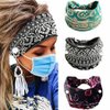 YBSHIN Boho Headbands Elastic Wide Nurses Knot Hair Bands Ear Protection Head Wraps Yoga Workout Sweatbands Stretch Running Sport Head Bands for Women 3Pcs