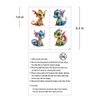 120 Styles Temporary Tattoos for Kids Dragon Tattoos Stickers for Boys Girls Birthday Party Favors Supplies Gift
