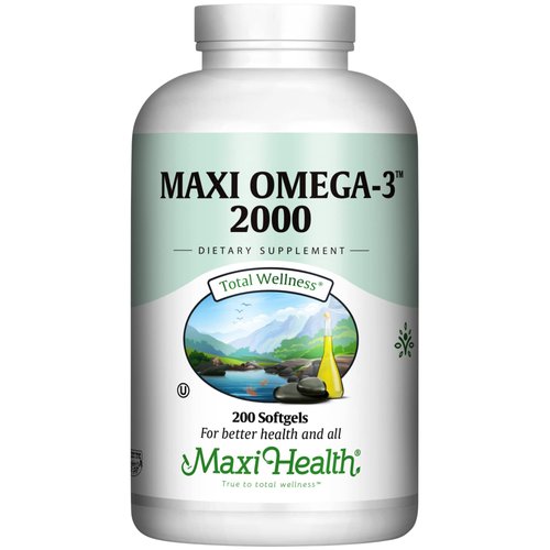 Omega 3 Supplement - Omega-3 Fish Oil 2000mg - Natural Source of EPA &amp; DHA - Heart, Brain &amp; Joint...