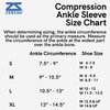 Zensah Ankle Support - Compression Ankle Brace - Great for Running, Soccer, Volleyball, Sports - Ankle Sleeve Helps Sprains, Tendonitis, Pain (Medium, Neon Pink - Pair)