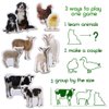 18 Fridge Magnets for Toddlers Magdum - MOM and Baby Kids Magnets for Fridge - Toddler Magnets for Refrigerator - Magnetic Animals - Fridge Magnets for Kids - Animal Magnets - Toddler Fridge Magnets