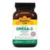 Country Life Omega-3 1000mg, EPA DHA Fish Oil, One-Softgel-Per-Day, 50 Softgels, Certified by Gluten Free