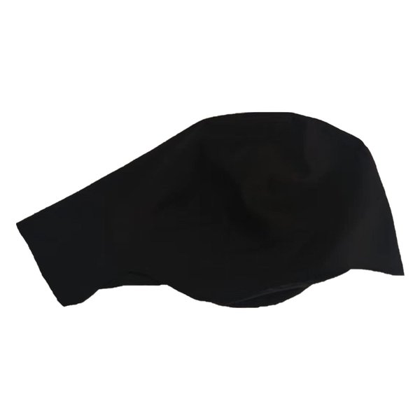 EKOCEV 1 Pieces Latex Bald Cap With Wig Cap Clothing Accessories Halloween Cosplay Makeup Latex for Adults Black