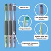 REACH Advanced Design Toothbrush with Soft BRISTLES and Toothbrush Cap, 1 Count