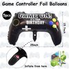5 Pieces Video Game Party Balloons, Giant Video Game Controller Mylar Foil Balloons Game on Balloons for Kids Boys Fortnite Gaming Theme Birthday Party Video Game Baby Shower Decorations Supplies