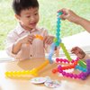 Kaplan Early Learning BendiBeads - Rainbow - Set of 12 - Twistable, Connectable, Stretchable 3D Building Kit - Fine Motor Development Toy for Toddlers and Kids